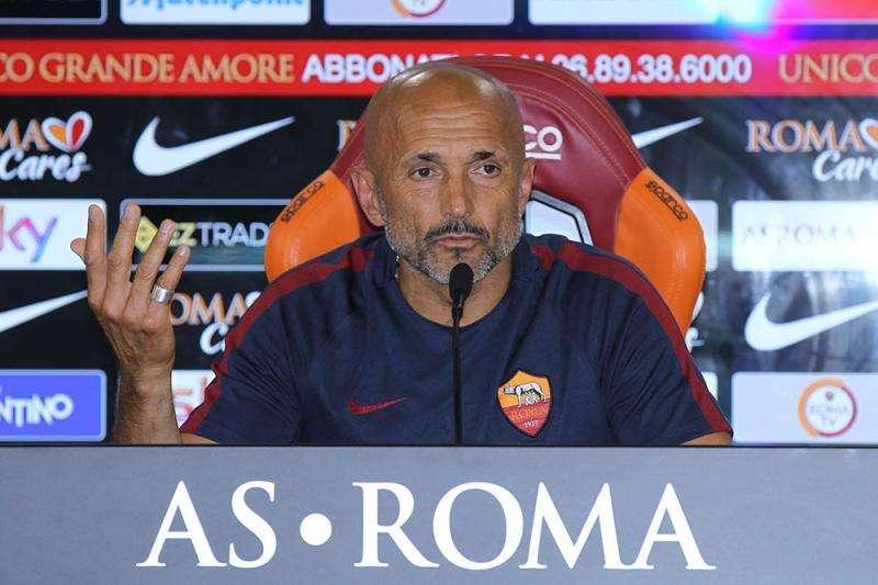 TRIGORIA - Spalletti: "Vermaelen da valutare, ok De Rossi e Perotti. Uno stadio vuoto è dannoso. Florenzi? Sa fare tutto"