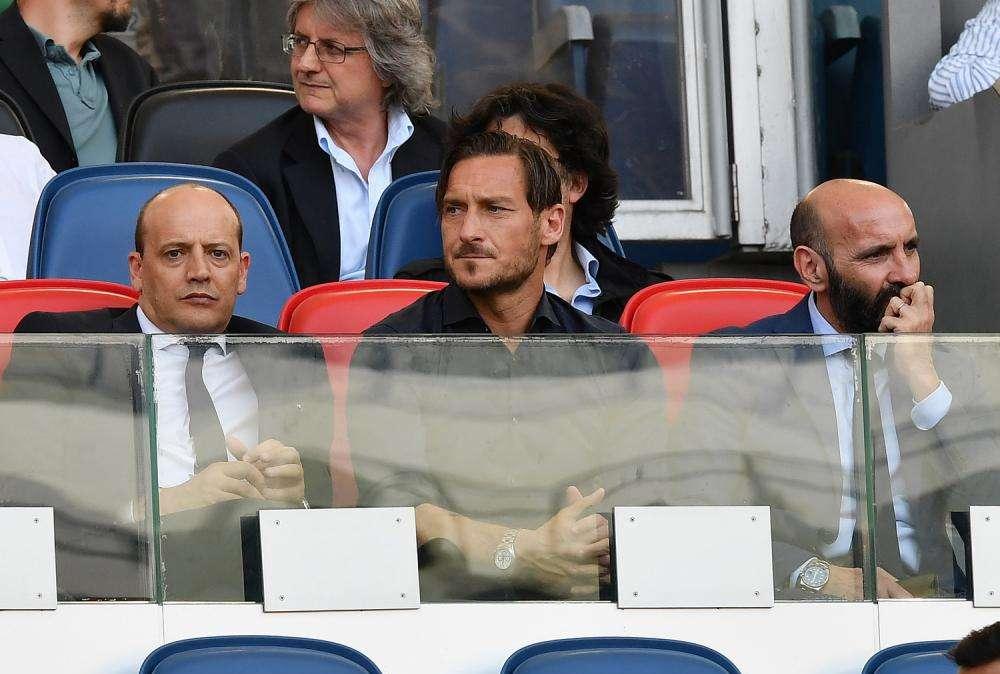 Totti incontra la tennista Elina Svitolina