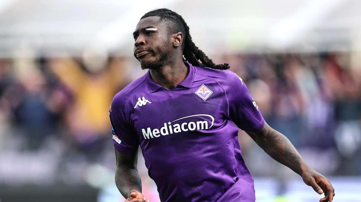 Fiorentina, Kean oggi in campo con la squadra in vista di Real Betis e Roma. VIDEO!