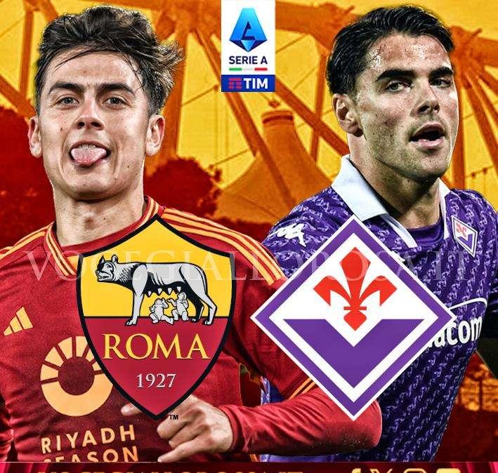 Roma-Fiorentina - La copertina del match. GRAFICA!