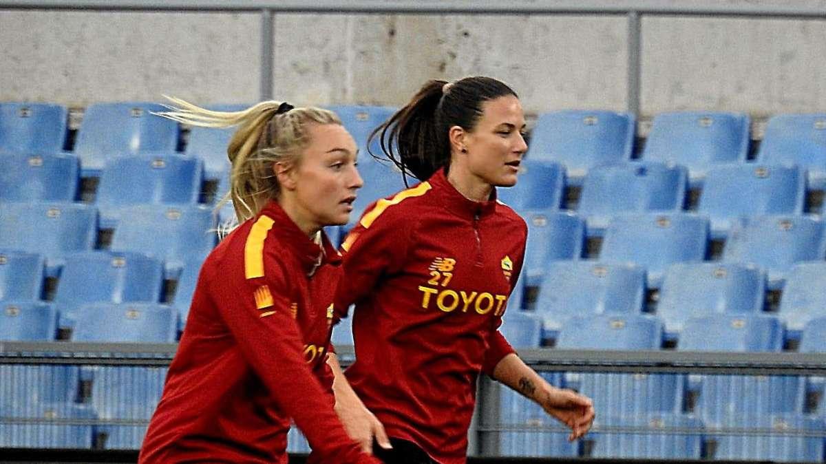 OLIMPICO - La rifinitura della Roma alla vigilia del Barcellona. VIDEO! FOTO!
