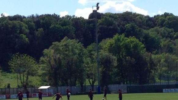 TRIGORIA - Assenti Castan e Maicon, lavoro di scarico per Romagnoli. FOTO! VIDEO!