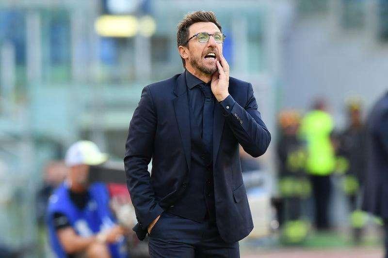 Di Francesco: "Ci siamo complicati la vita da soli. Bisognava sbloccarsi a livello mentale. Mi auguro di recuperare energie per domenica"